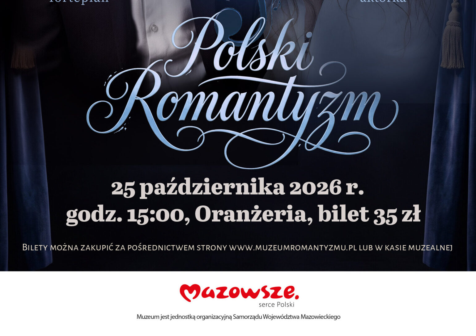Fragment plakatu teatr jednego aktora