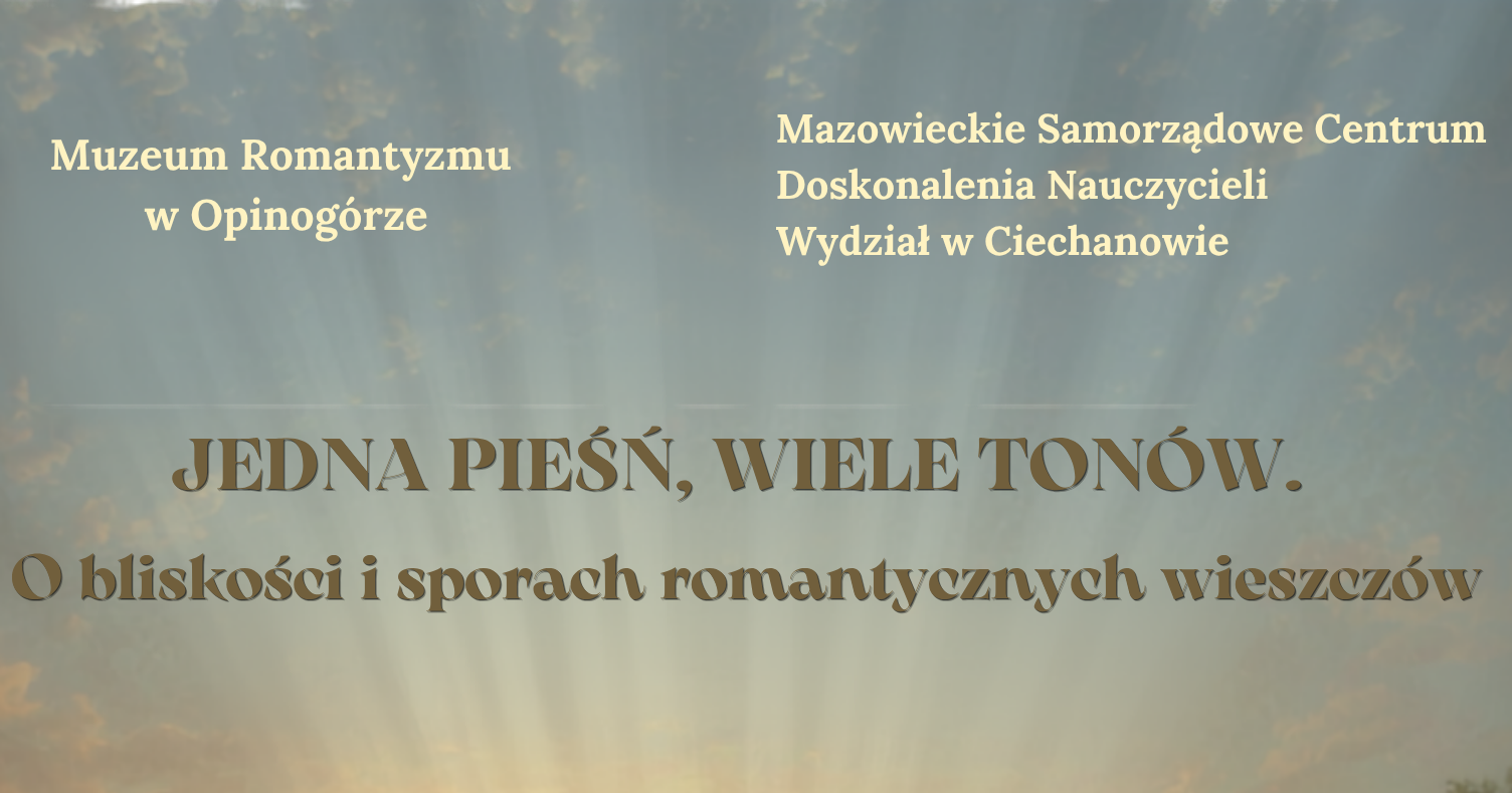 Fragment plakatu wydarzenia